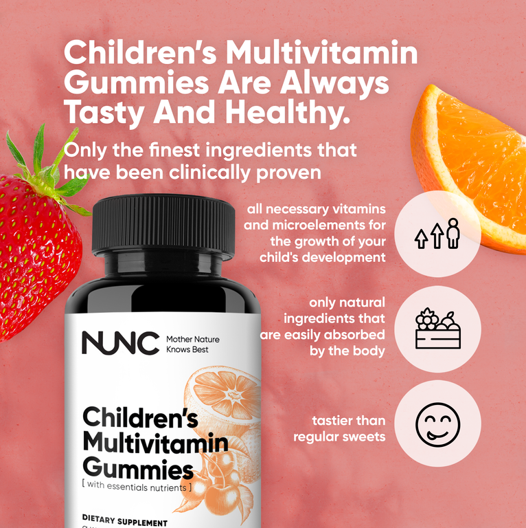 NUNC - Kids Multivitamin Gummies.
