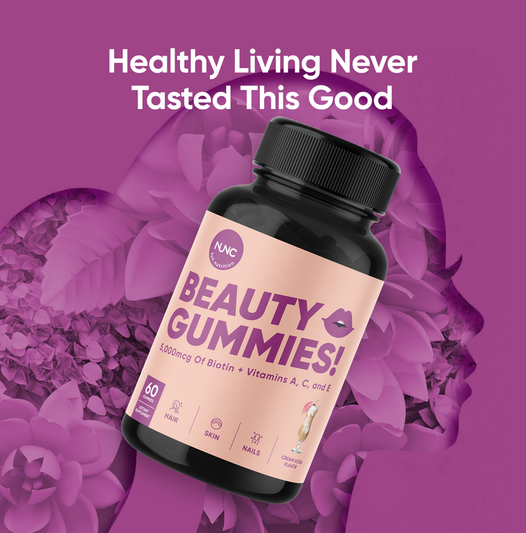 NUNC - Beauty Gummies - 2 Bottles.