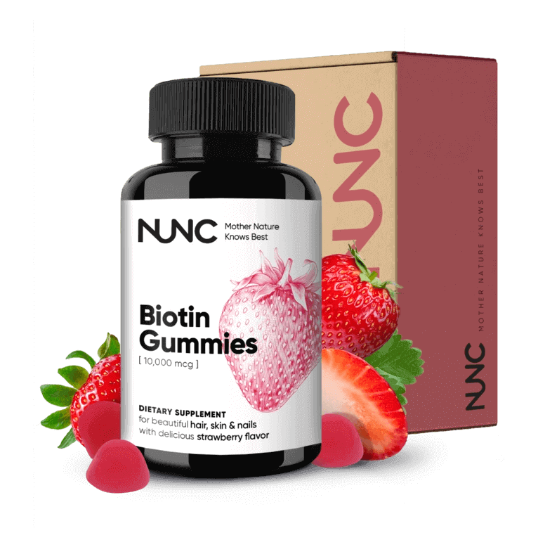 NUNC - Biotin Gummies (10,000 MCG).