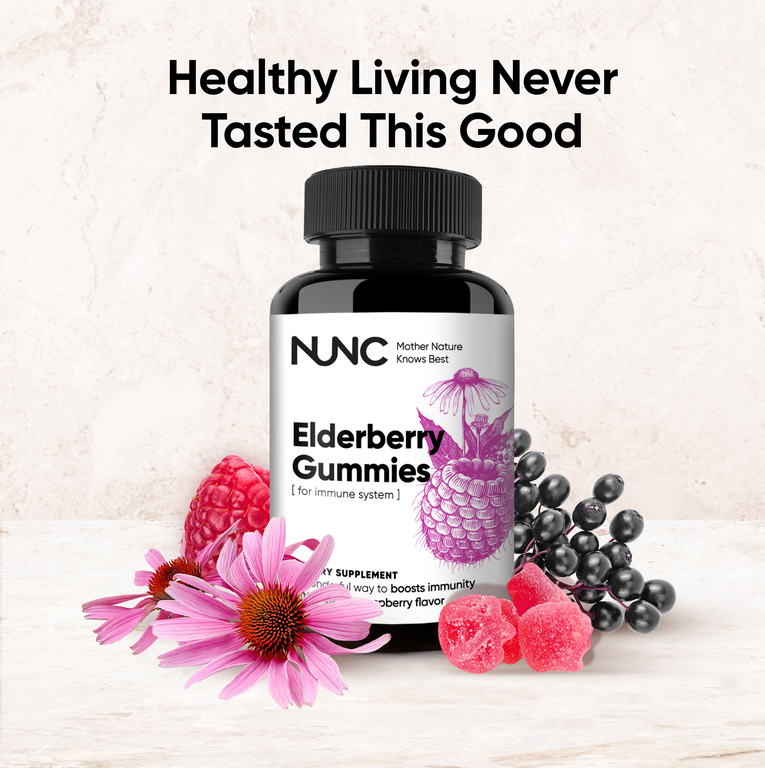 NUNC - Elderberry Gummies.